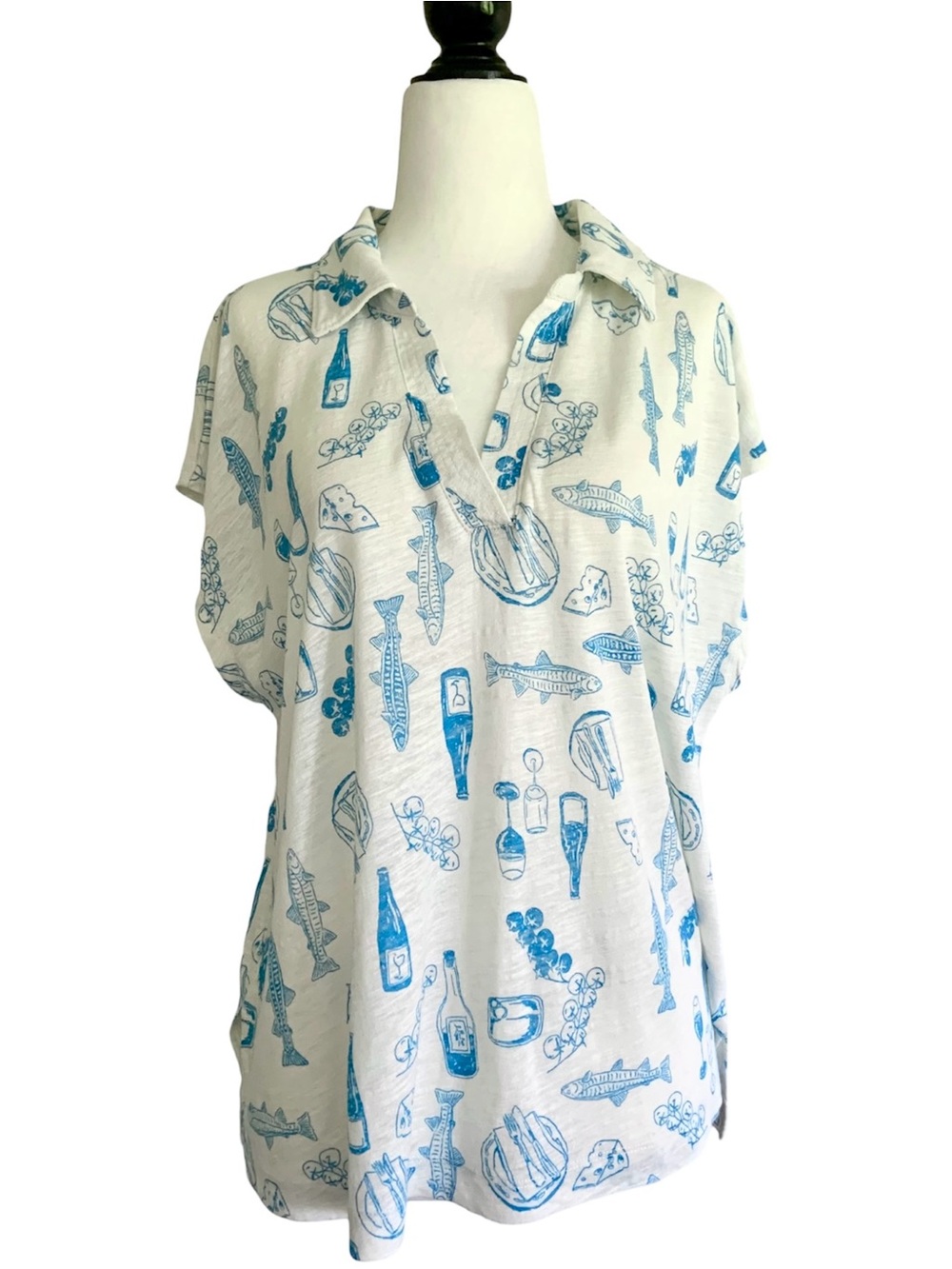 Cynthia Rowley foodie summer tee